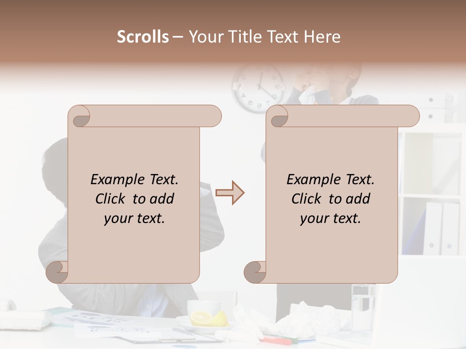 Symptom Rhinitis Health PowerPoint Template