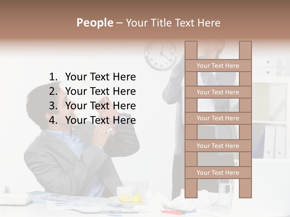 Symptom Rhinitis Health PowerPoint Template