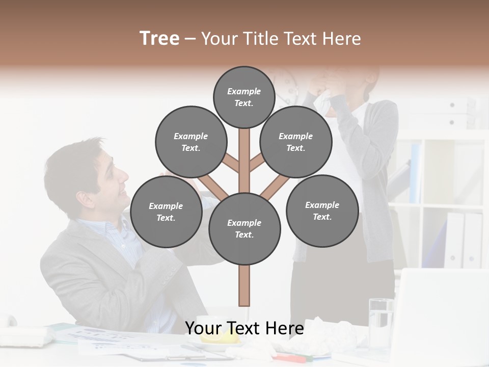 Symptom Rhinitis Health PowerPoint Template