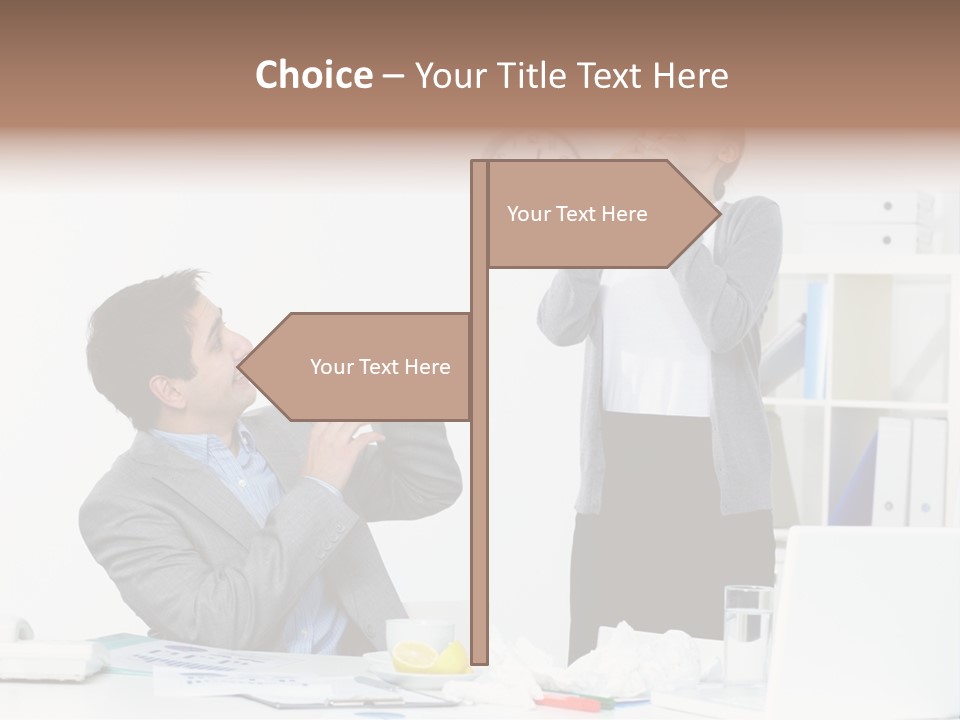 Symptom Rhinitis Health PowerPoint Template