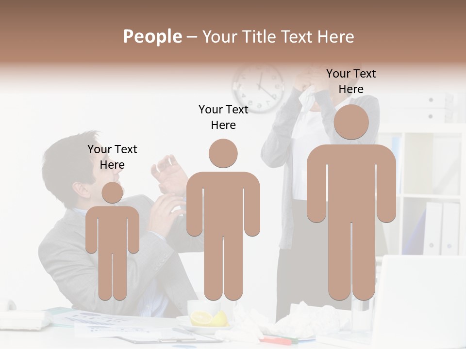 Symptom Rhinitis Health PowerPoint Template
