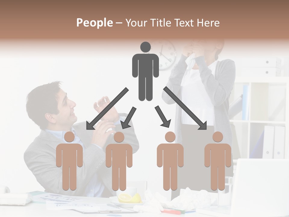 Symptom Rhinitis Health PowerPoint Template