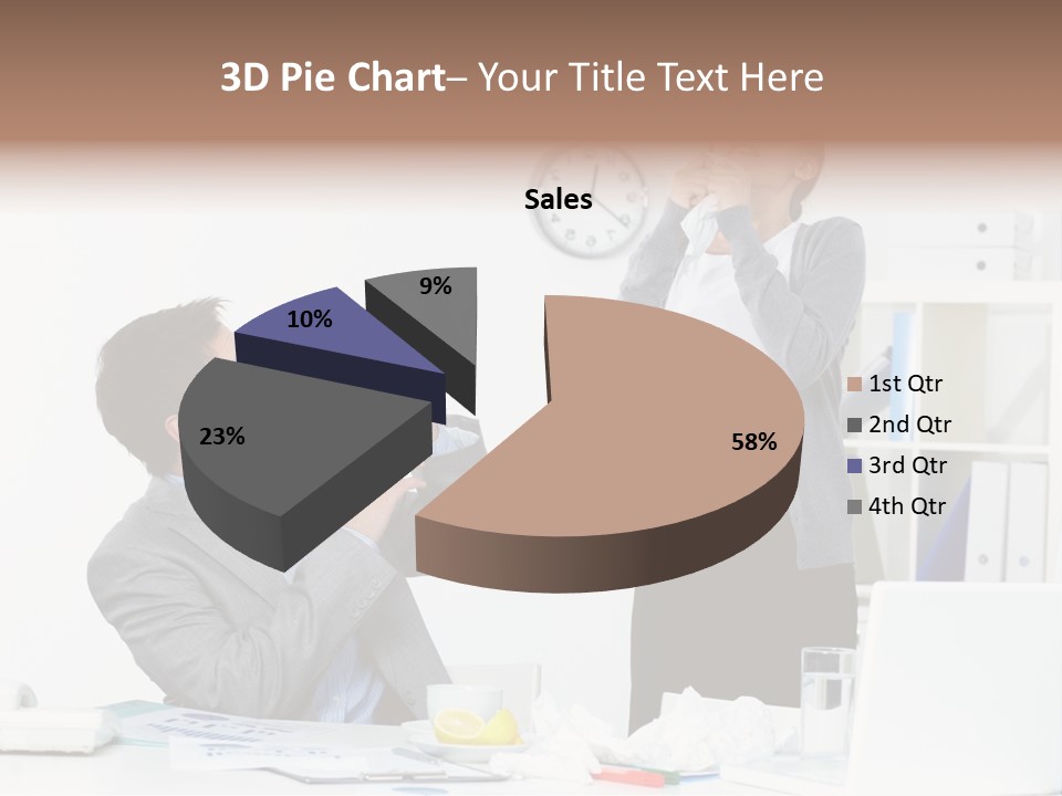 Symptom Rhinitis Health PowerPoint Template