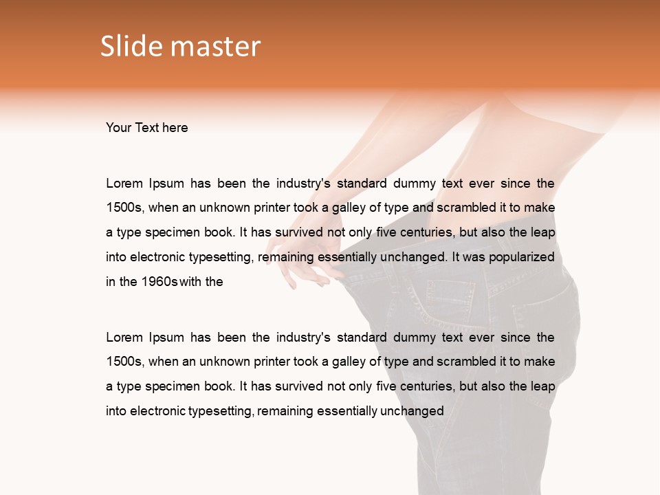 Background Loss Care PowerPoint Template