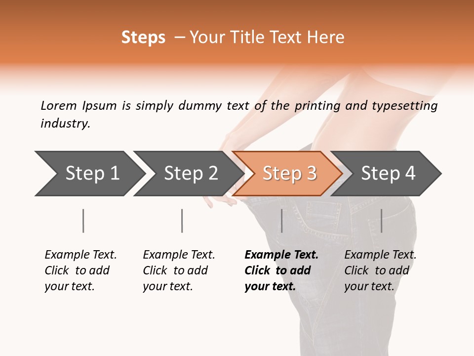 Background Loss Care PowerPoint Template