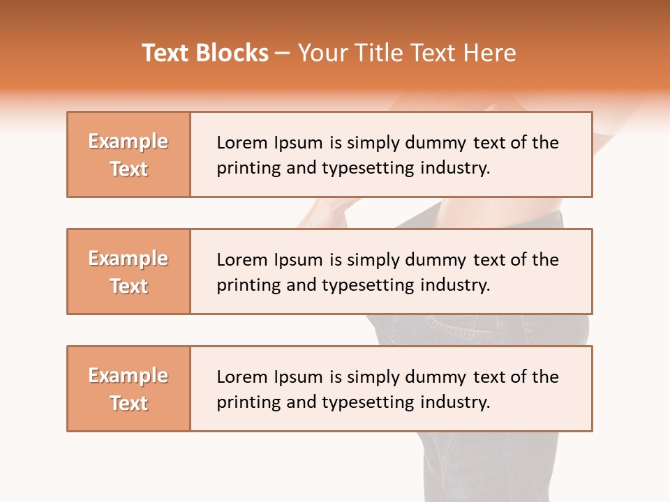 Background Loss Care PowerPoint Template