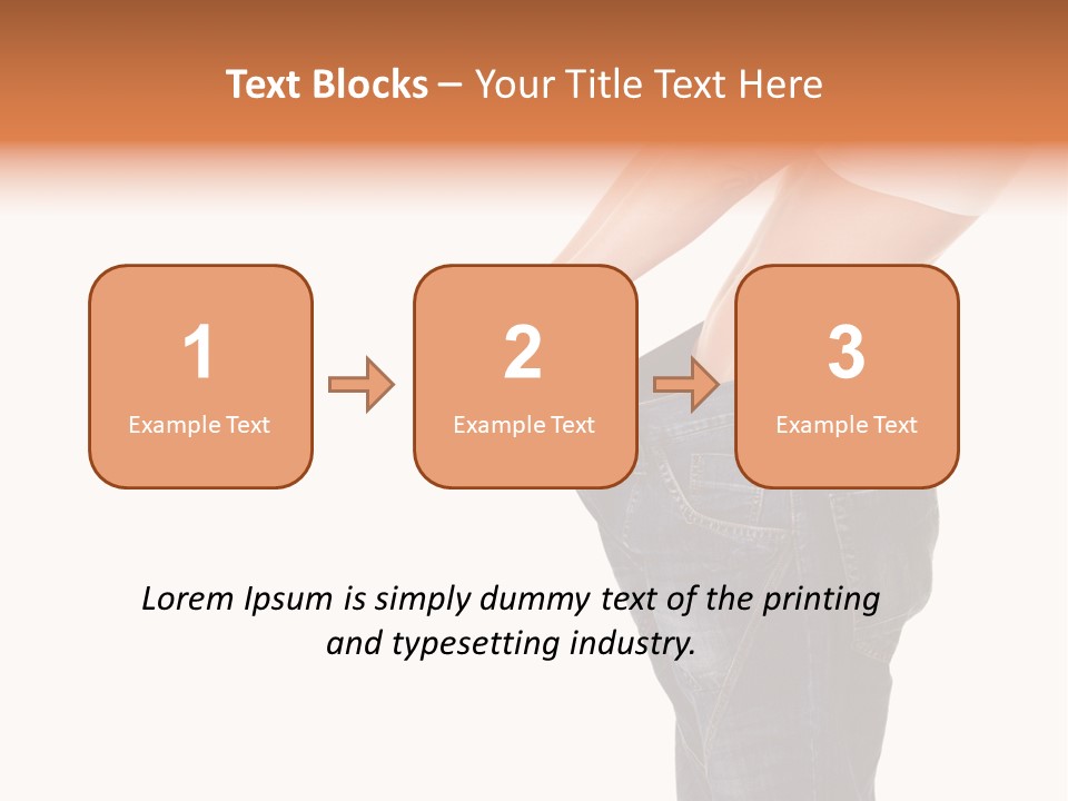 Background Loss Care PowerPoint Template