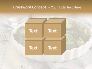 Mustard Vegetable Healthy PowerPoint Template