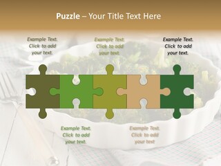 Mustard Vegetable Healthy PowerPoint Template