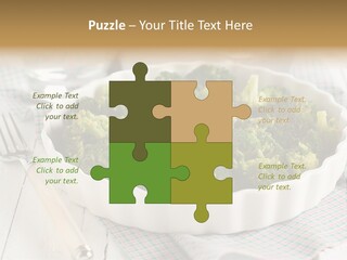 Mustard Vegetable Healthy PowerPoint Template