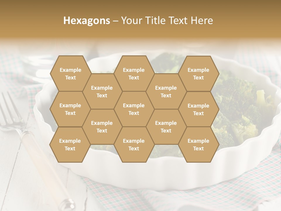 Mustard Vegetable Healthy PowerPoint Template