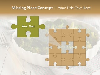 Mustard Vegetable Healthy PowerPoint Template