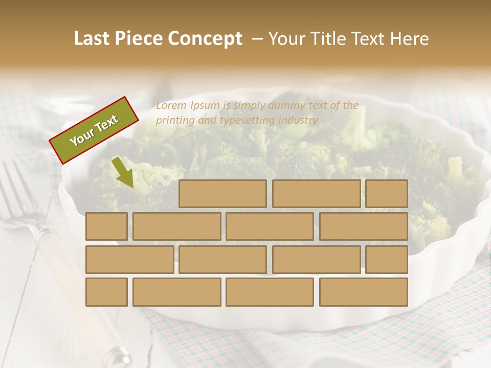 Mustard Vegetable Healthy PowerPoint Template