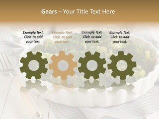 Mustard Vegetable Healthy PowerPoint Template