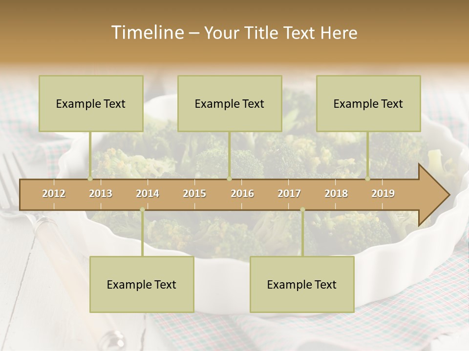 Mustard Vegetable Healthy PowerPoint Template