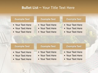 Mustard Vegetable Healthy PowerPoint Template