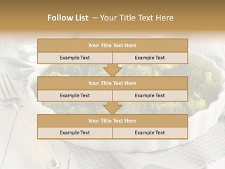 Mustard Vegetable Healthy PowerPoint Template