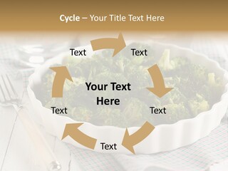 Mustard Vegetable Healthy PowerPoint Template