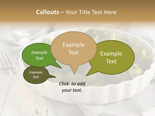 Mustard Vegetable Healthy PowerPoint Template