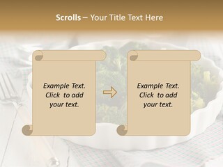 Mustard Vegetable Healthy PowerPoint Template