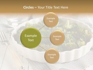 Mustard Vegetable Healthy PowerPoint Template