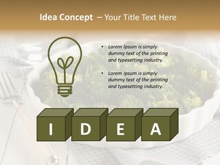 Mustard Vegetable Healthy PowerPoint Template