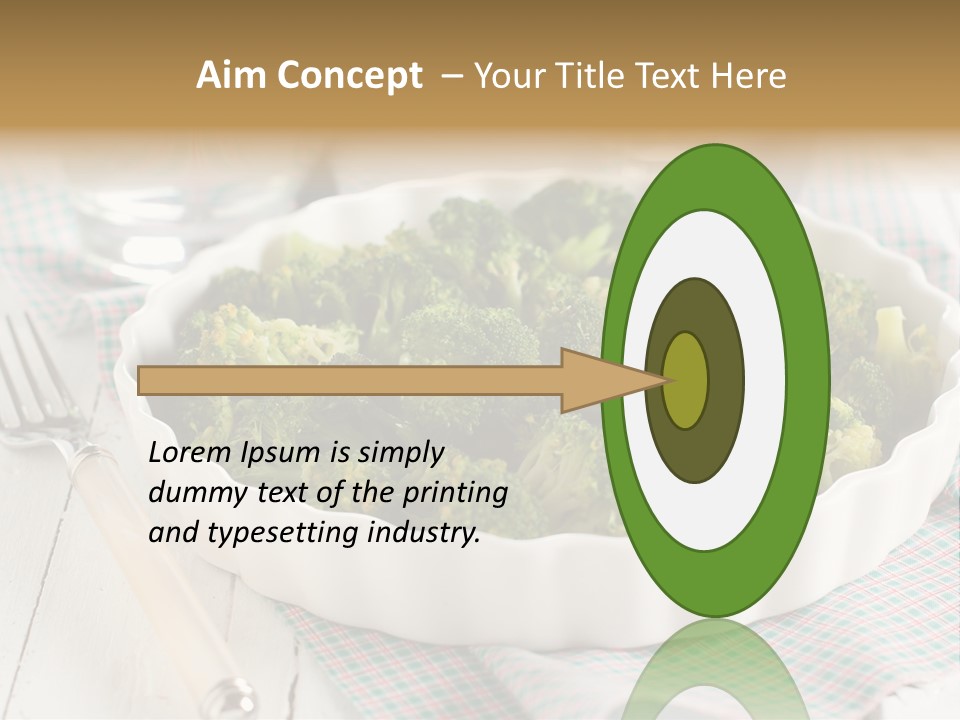 Mustard Vegetable Healthy PowerPoint Template