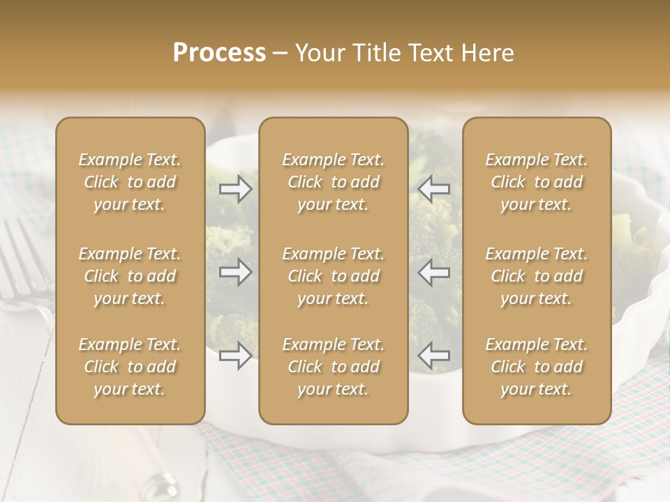 Mustard Vegetable Healthy PowerPoint Template