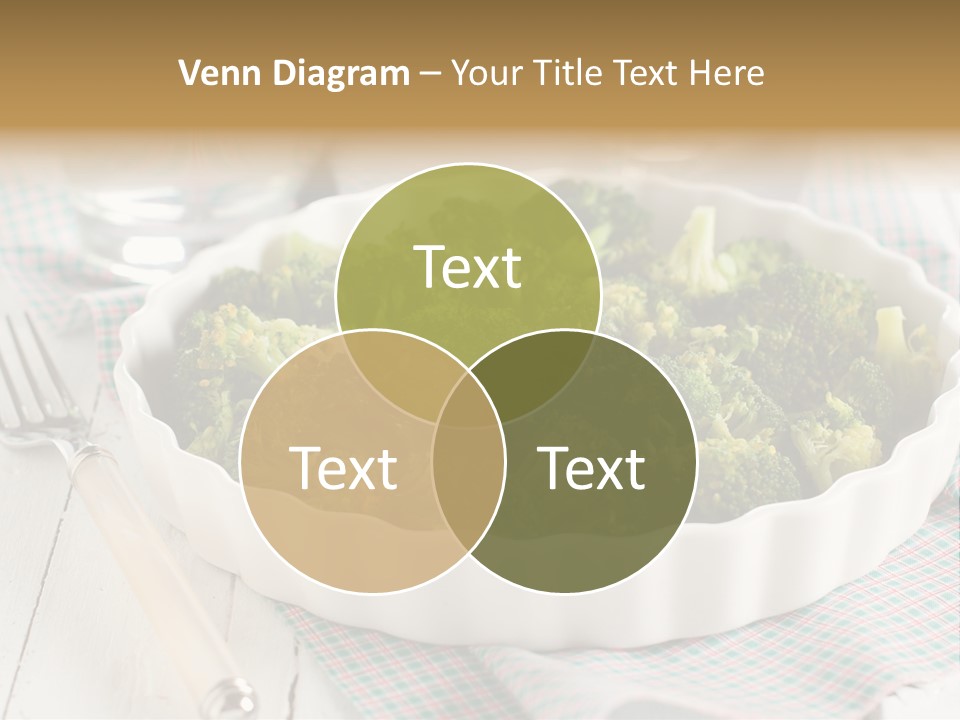 Mustard Vegetable Healthy PowerPoint Template
