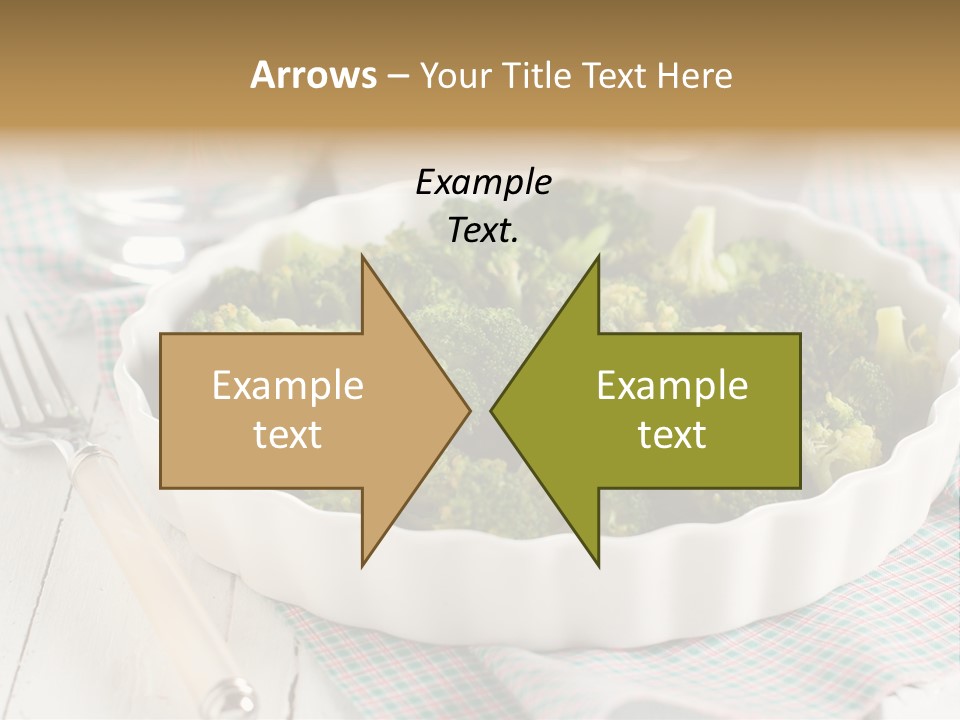 Mustard Vegetable Healthy PowerPoint Template