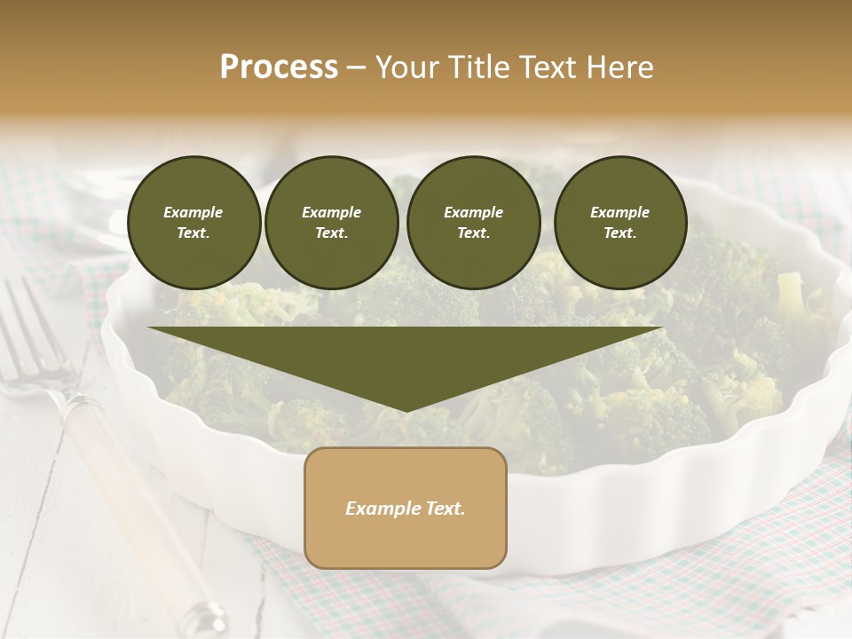 Mustard Vegetable Healthy PowerPoint Template
