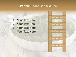 Mustard Vegetable Healthy PowerPoint Template