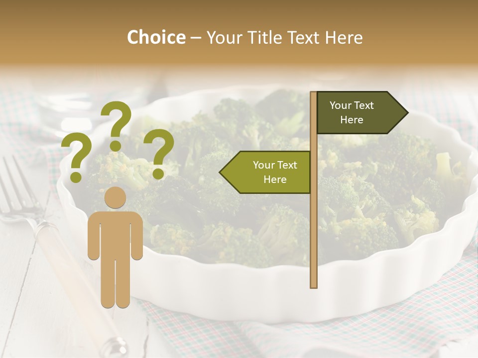 Mustard Vegetable Healthy PowerPoint Template