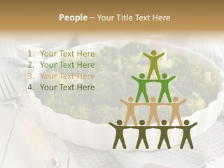 Mustard Vegetable Healthy PowerPoint Template