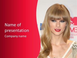 Celebrity Star Entertainment PowerPoint Template