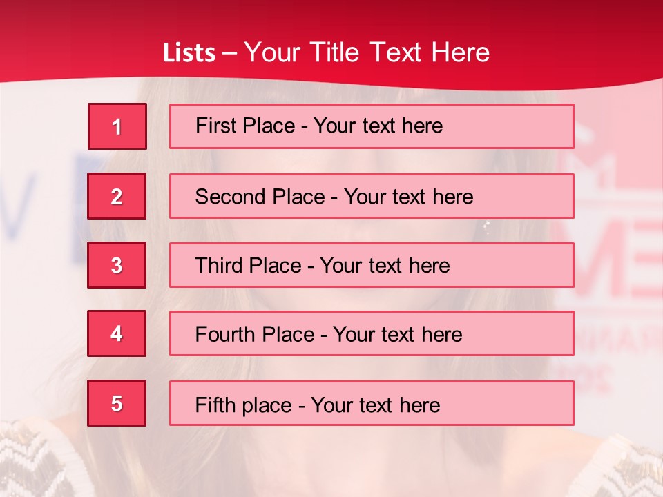 Celebrity Star Entertainment PowerPoint Template