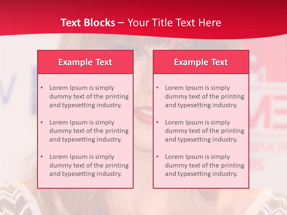 Celebrity Star Entertainment PowerPoint Template