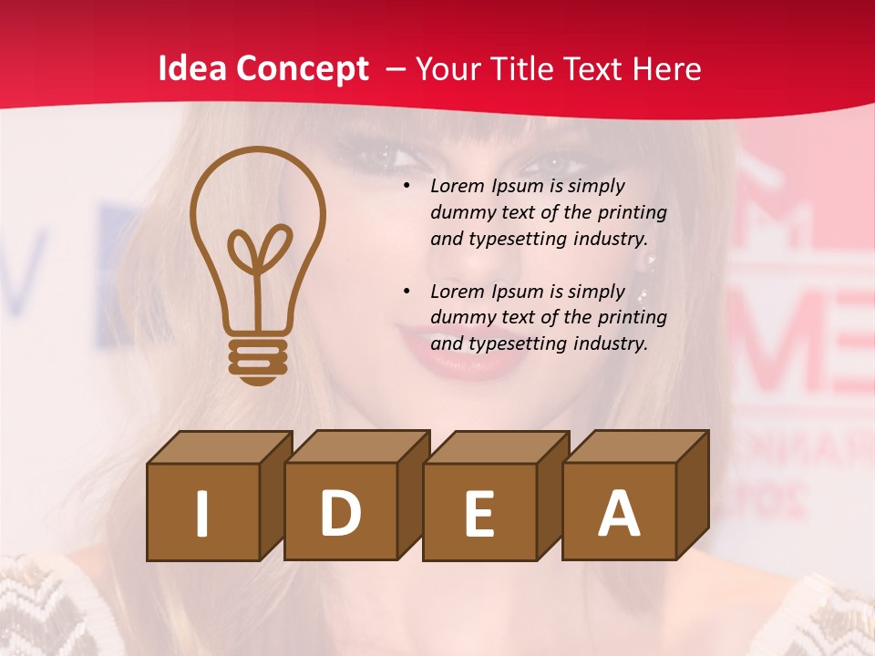 Celebrity Star Entertainment PowerPoint Template