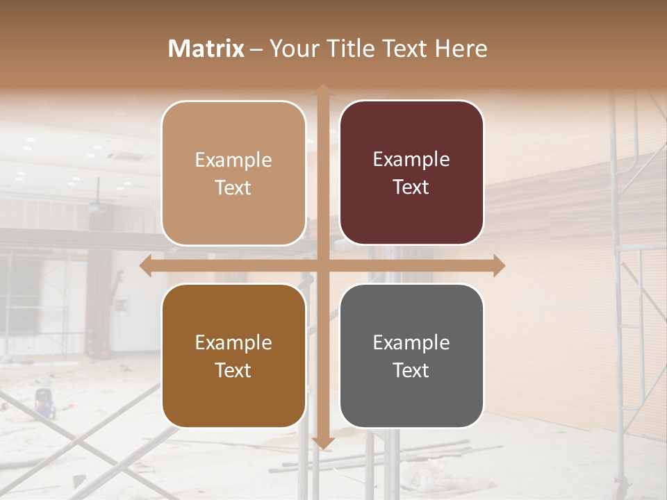 Architecture Estate Reinforced PowerPoint Template