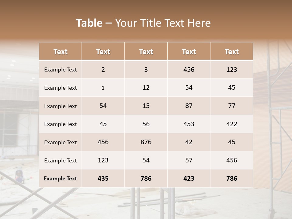 Architecture Estate Reinforced PowerPoint Template