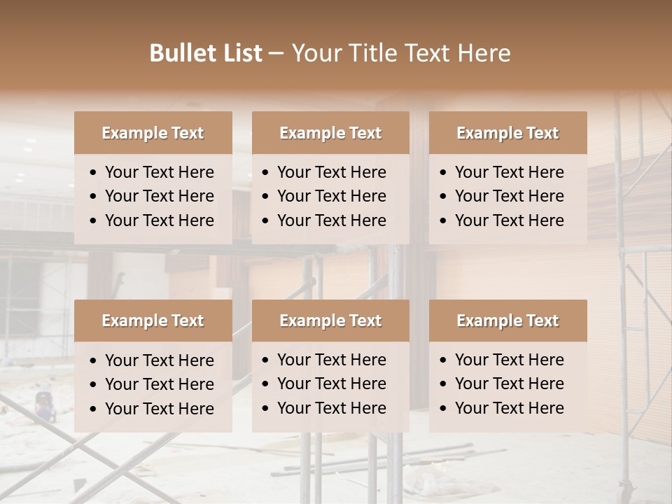 Architecture Estate Reinforced PowerPoint Template