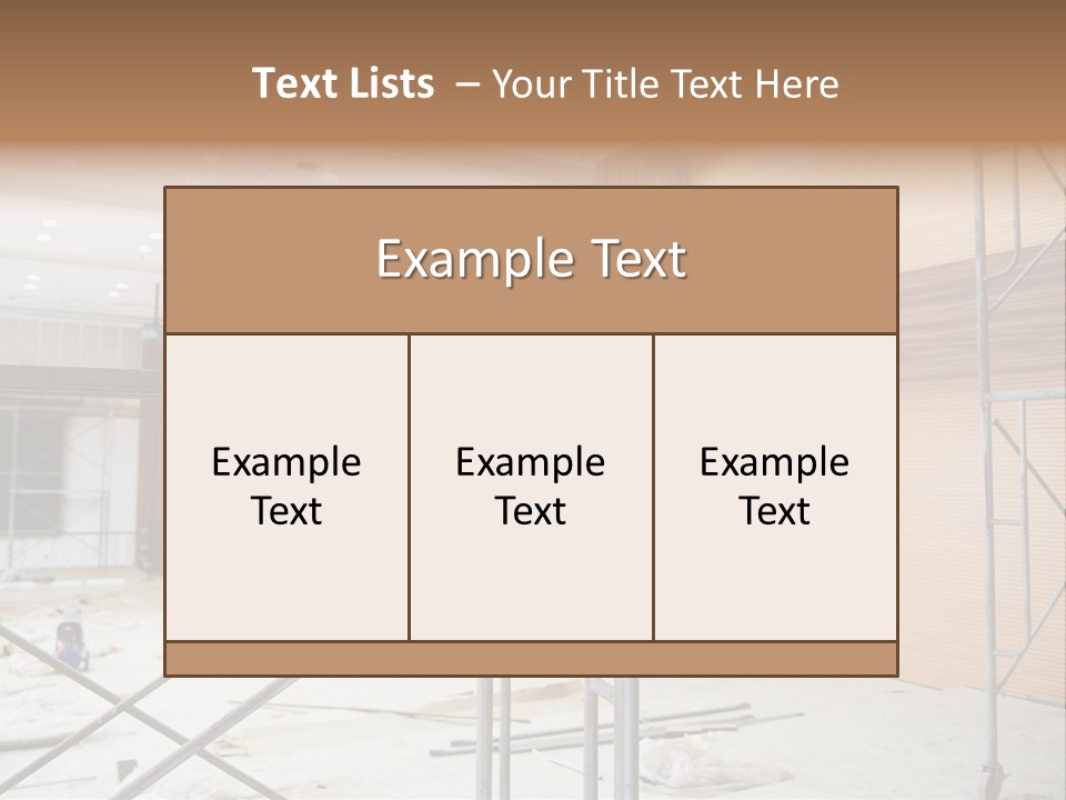 Architecture Estate Reinforced PowerPoint Template