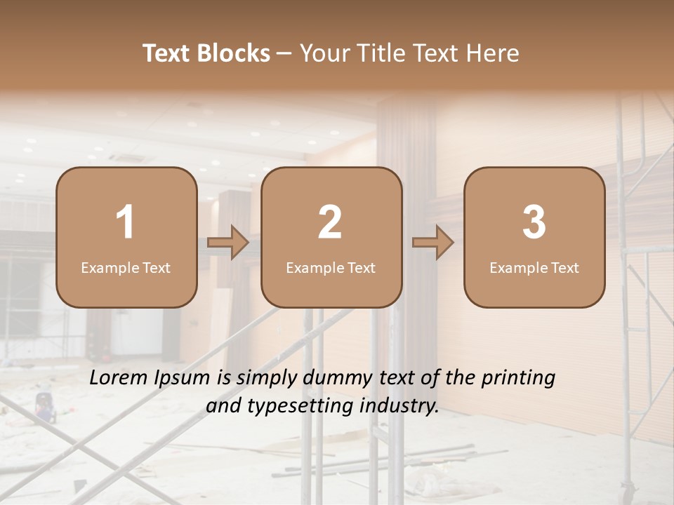 Architecture Estate Reinforced PowerPoint Template