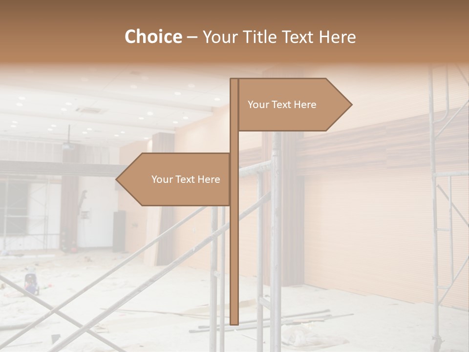 Architecture Estate Reinforced PowerPoint Template