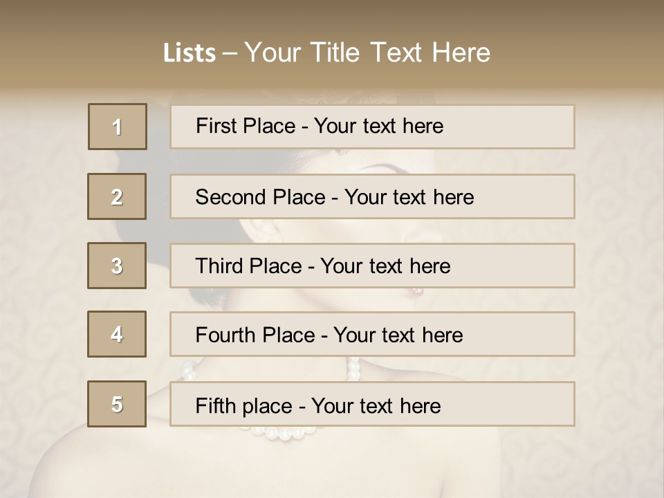 White Interior Beautiful PowerPoint Template