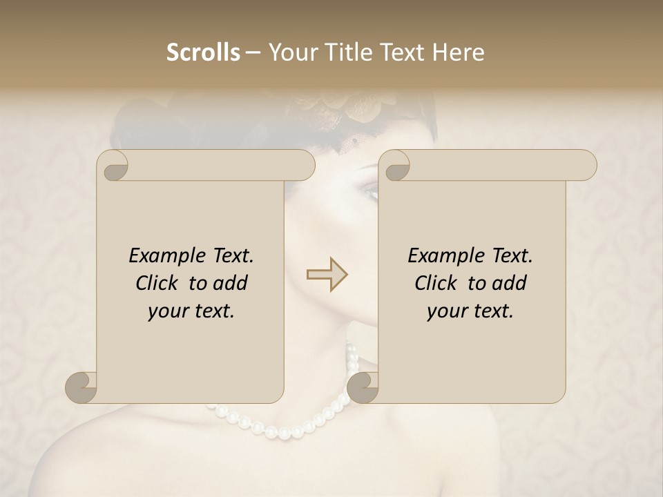 White Interior Beautiful PowerPoint Template