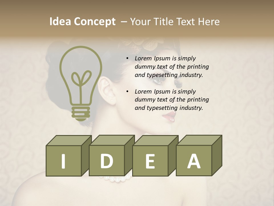 White Interior Beautiful PowerPoint Template