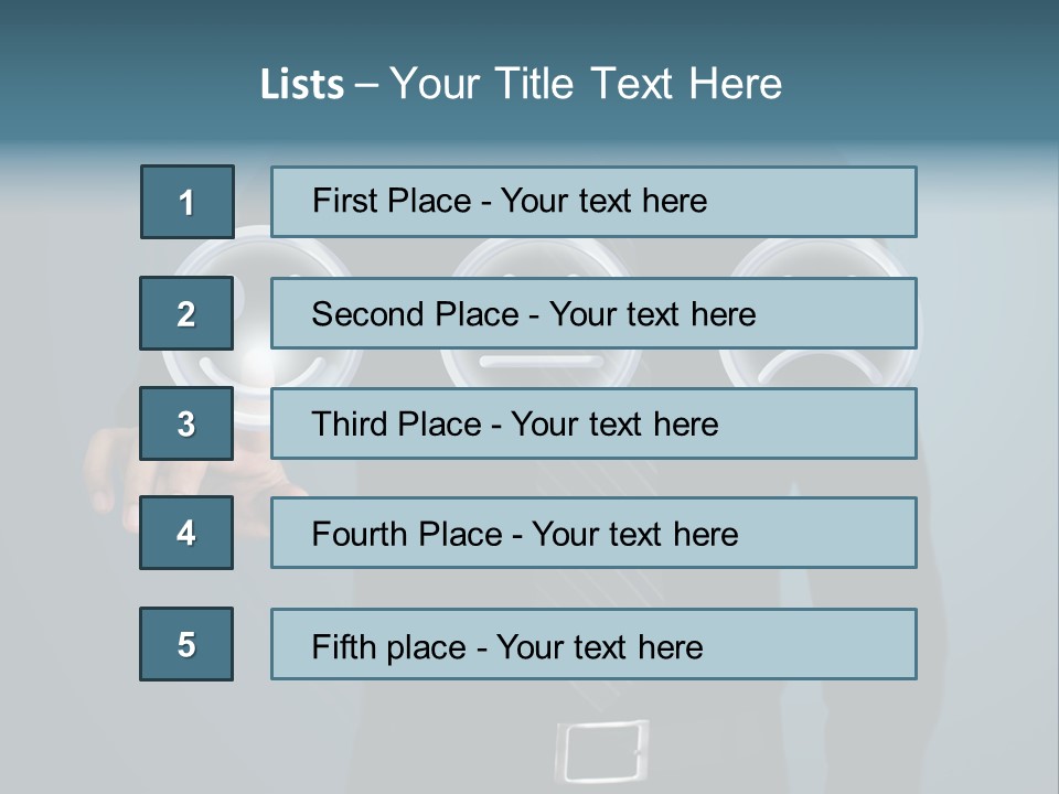 Option Sign Check PowerPoint Template