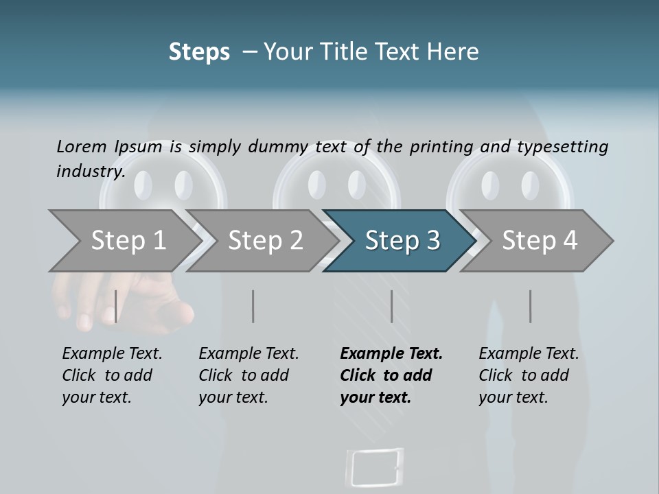 Option Sign Check PowerPoint Template