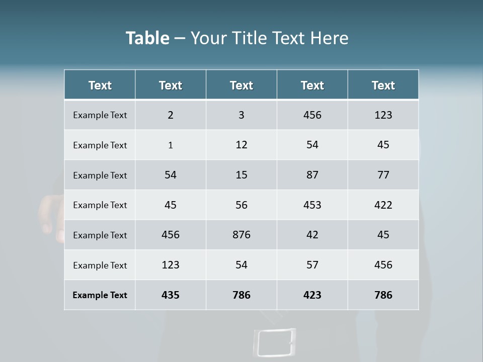 Option Sign Check PowerPoint Template